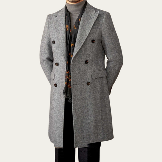 Italian Slim Fit Warm Coat For Men