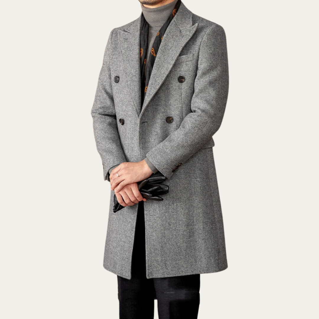 Italian Slim Fit Warm Coat For Men